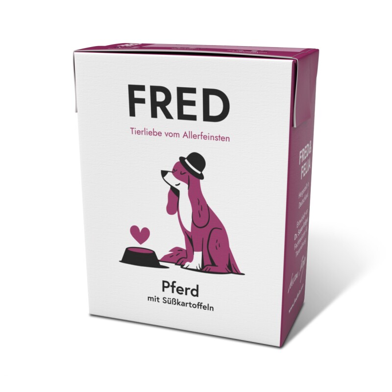 Fred & Felia FRED 10x190g Pferd mit Süßkartoffeln