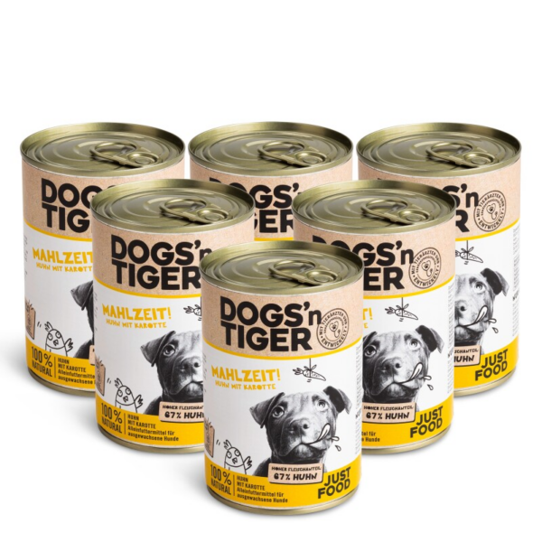 Dogs'n Tiger Mahlzeit 6x400 g