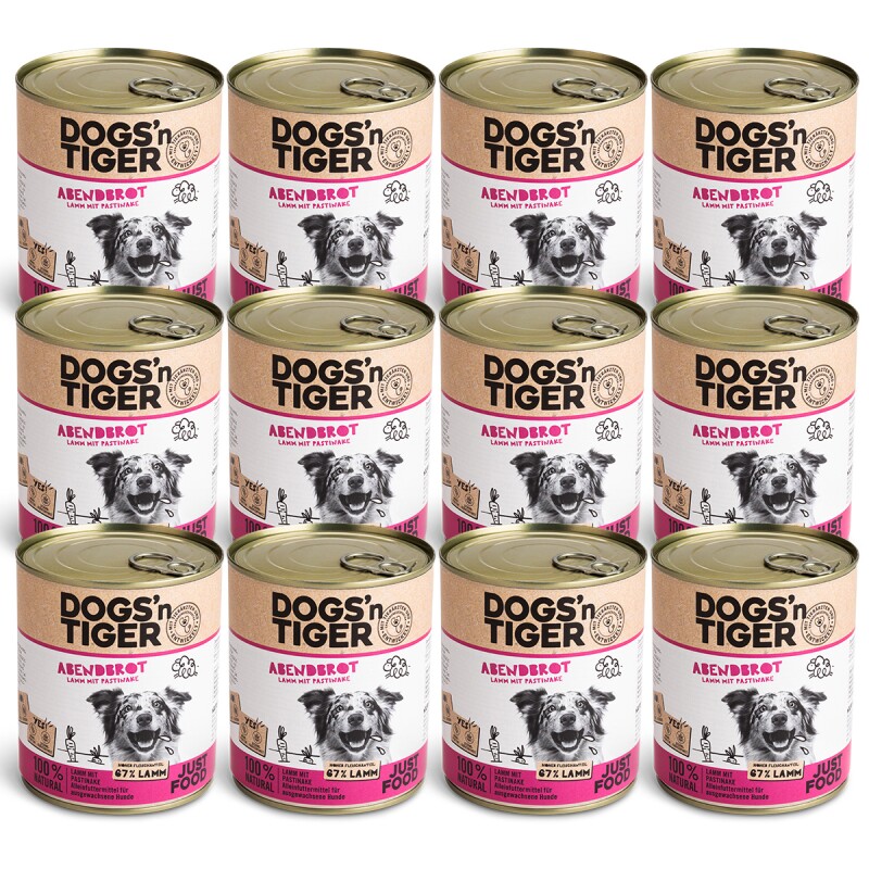 Dogs'n Tiger Abendbrot 12x800 g