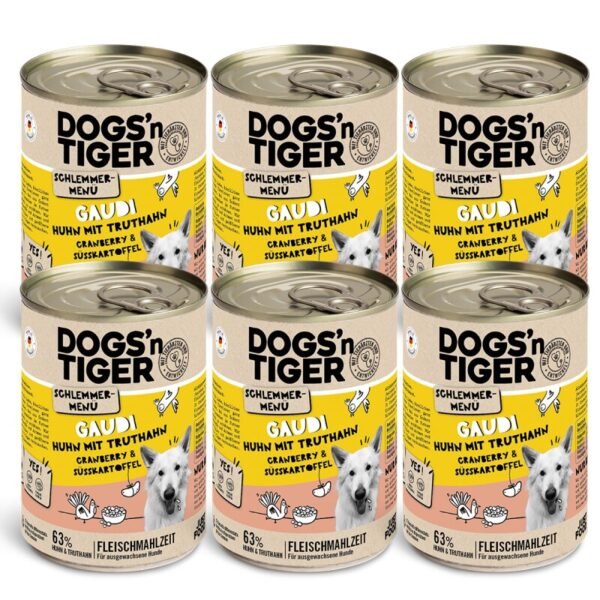 Dogs'n Tiger Gaudi 6x400 g