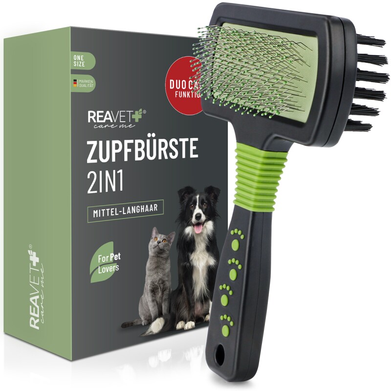 REAVET Zupfbürste 2in1