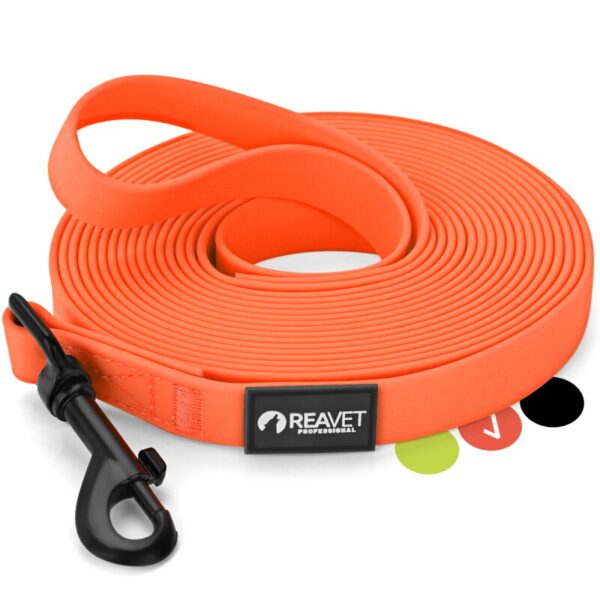 REAVET Schleppleine neon orange 5 m