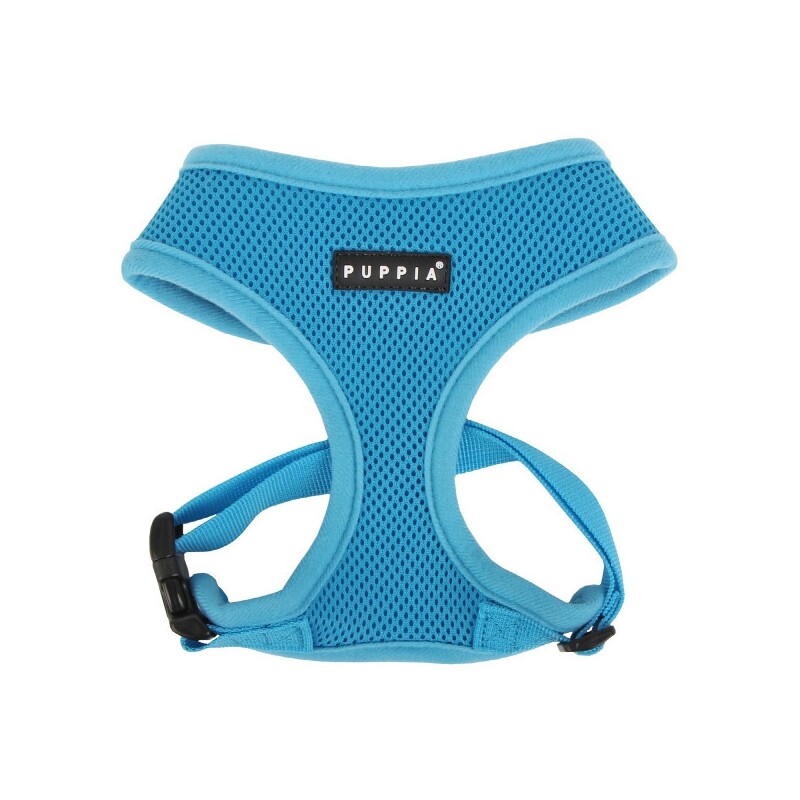 Puppia Soft Brustgeschirr hellblau M