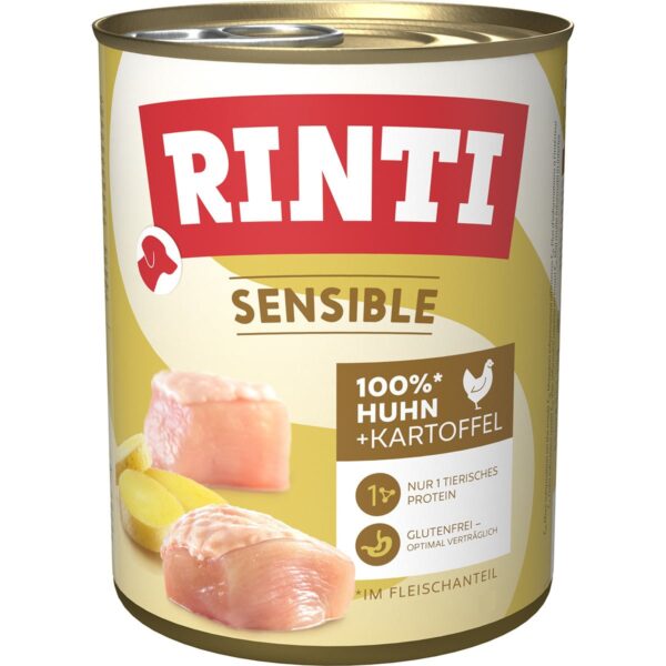 Rinti Sensible Huhn & Kartoffel 6x800g