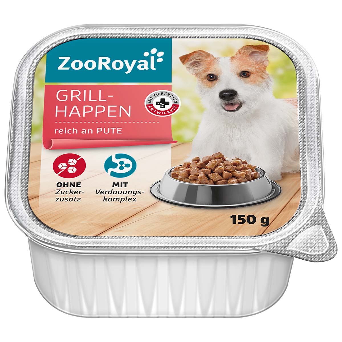 ZooRoyal Grillhappen reich an Pute 11x150g