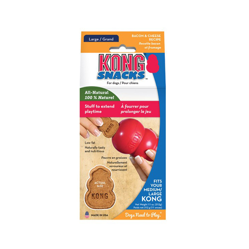 KONG Snacks - Bacon & Cheese - S