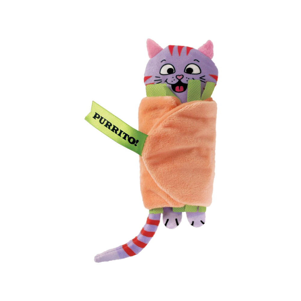 KONG Pull-a-Partz Purrito - 14 x 5