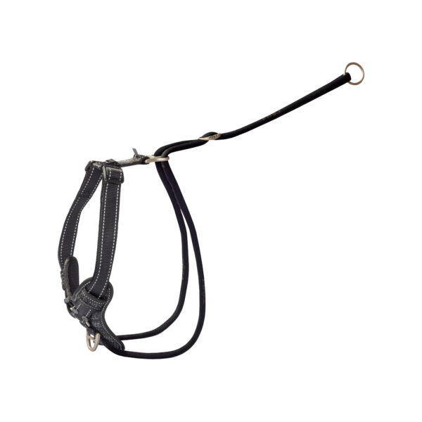 Rogz Beltz Utility Stop Pull Hundegeschirr – M – Schwarz