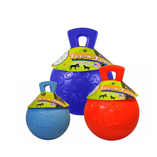 Jolly Ball Tug-n-Toss - Baby Blau - L