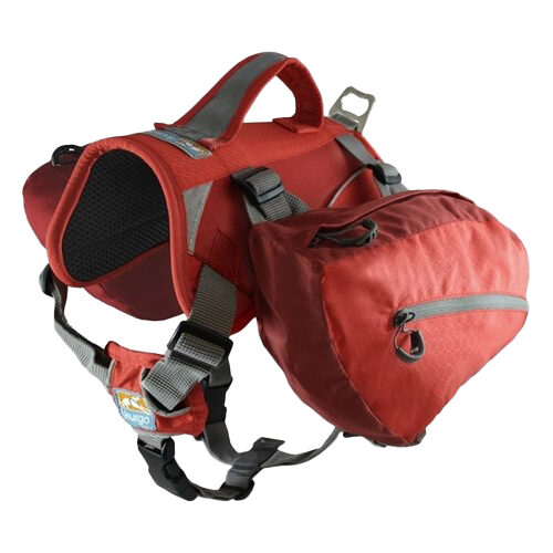 Kurgo Baxter-Rucksack - Chili/Scheune Rot - M