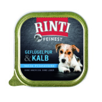 RINTI Feinest Adult Geflügel pur & Kalb 11x150 g