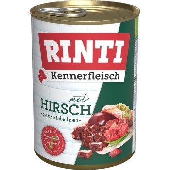 RINTI Kennerfleisch Hirsch 24x400 g