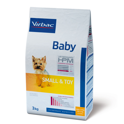 Veterinary HPM Baby Small & Toy Dog Hundefutter - 3 kg