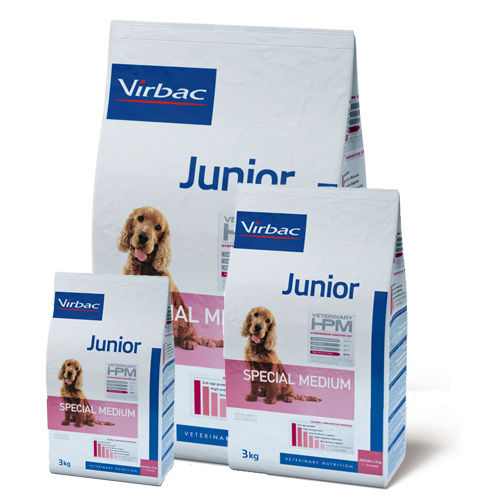 Veterinary HPM Special Medium Junior Hundefutter - 3 kg