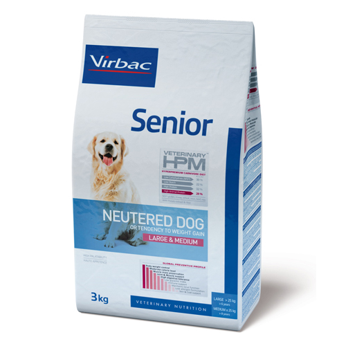 Veterinary HPM Senior Large & Medium Neutered Hundefutter - 1