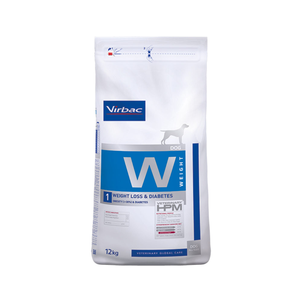 Veterinary HPM Dietetic Dog - Weight Loss & Diabetes - 3 kg