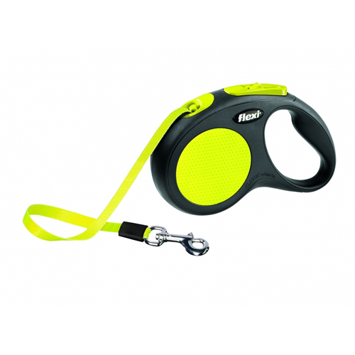 Flexi Gurt-Leine Neon Giant Tape Leash - L