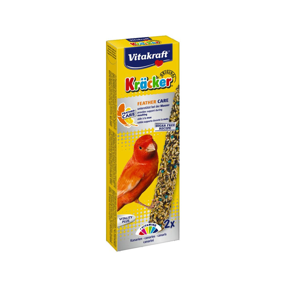 Vitakraft Kanarienvogel Kräcker Feather Care - 2 Stück