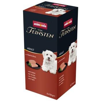 animonda Vom Feinsten Adult 6x150g Kaninchen