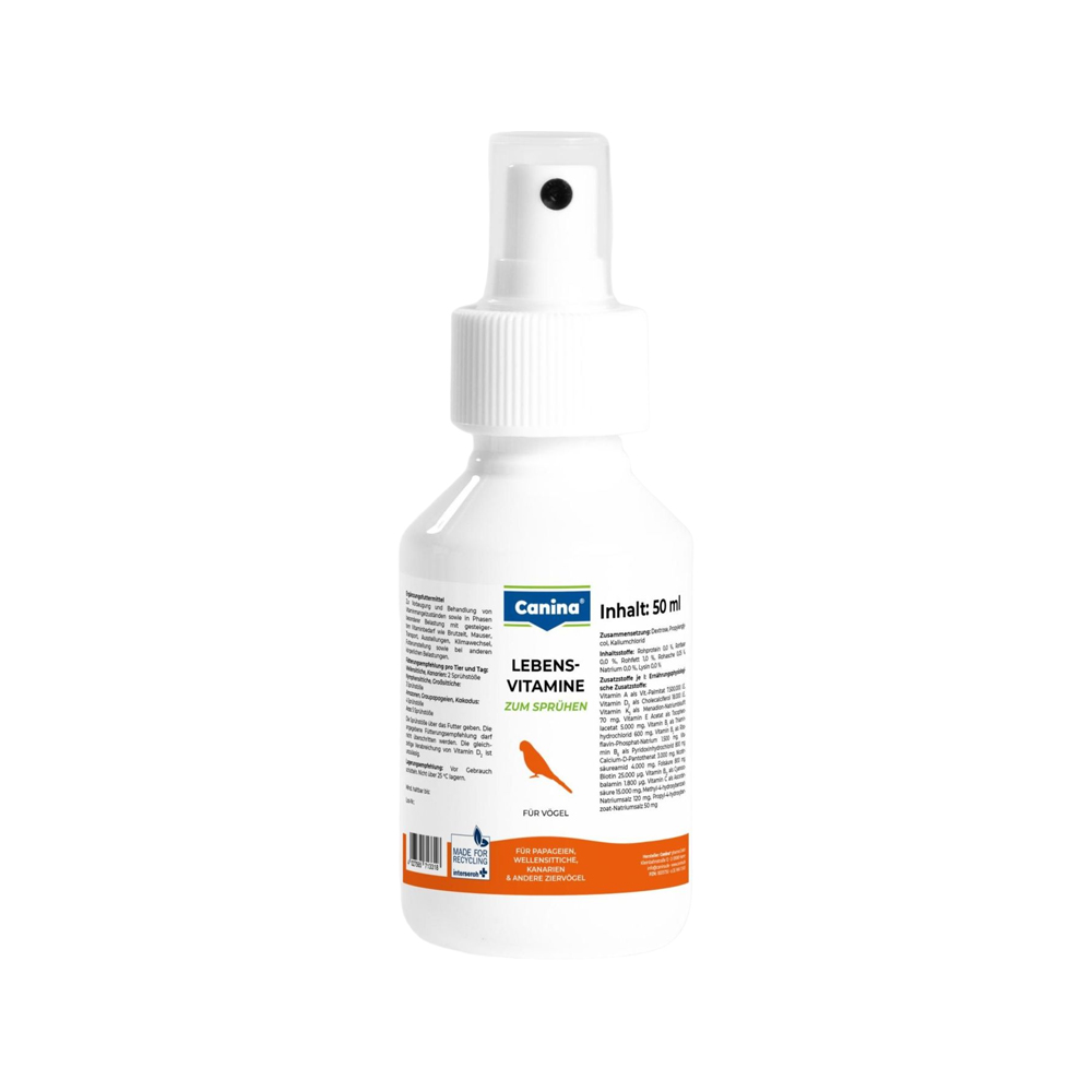 Canina Petvital Lebensvitamine Vogel - 100 ml