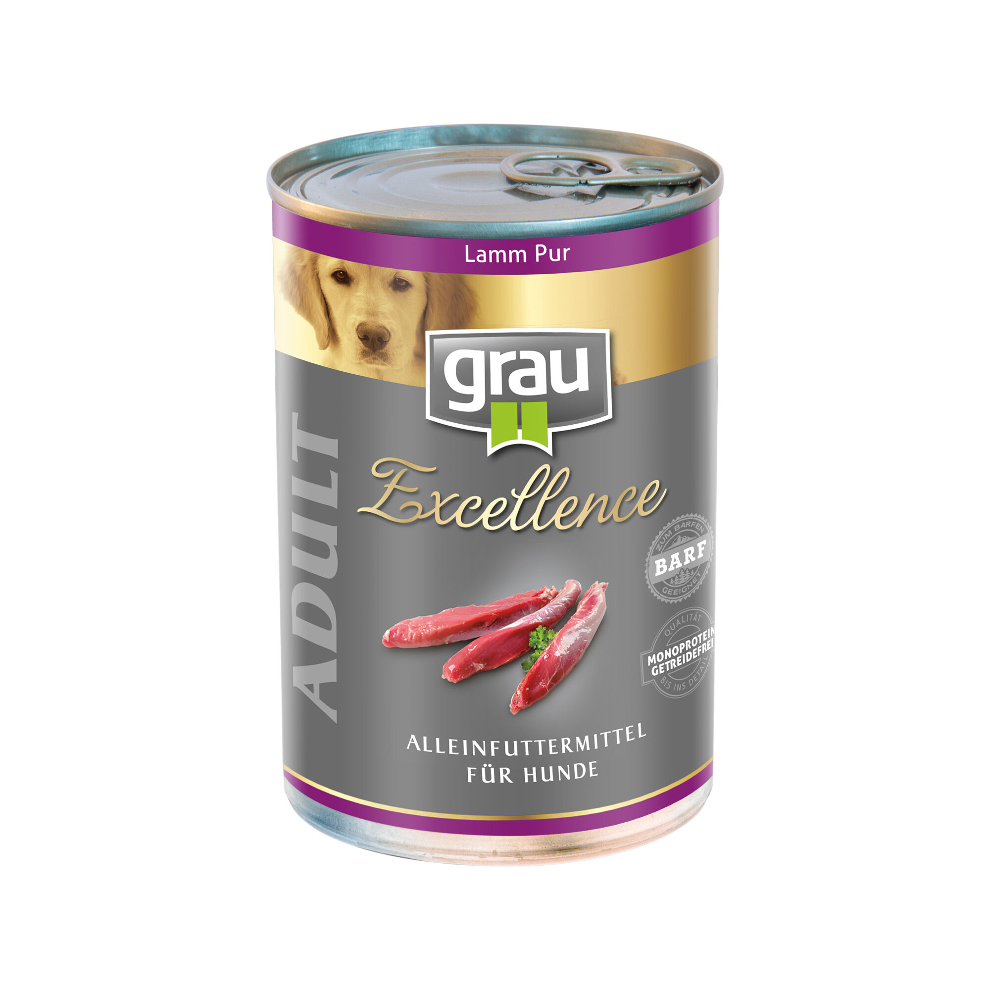 Grau Excellence Adult - Lamm - Pur - Dose - 6 x 400 g