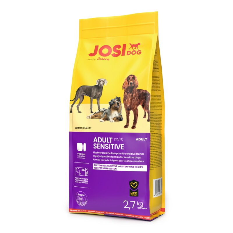 JosiDog Adult Sensitive für empfindliche Hunde 3x2