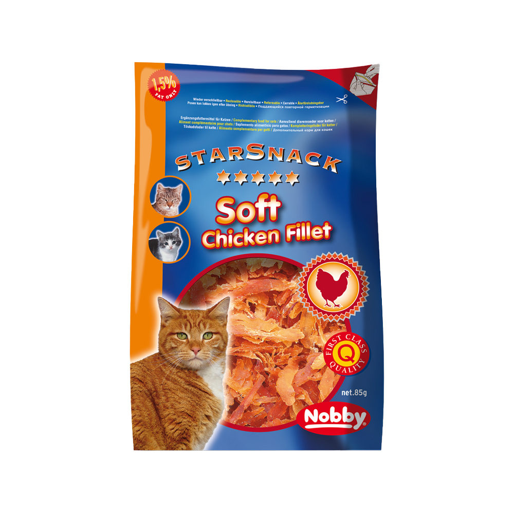 Nobby Cat Starsnack Soft Chicken Filet - 85 g