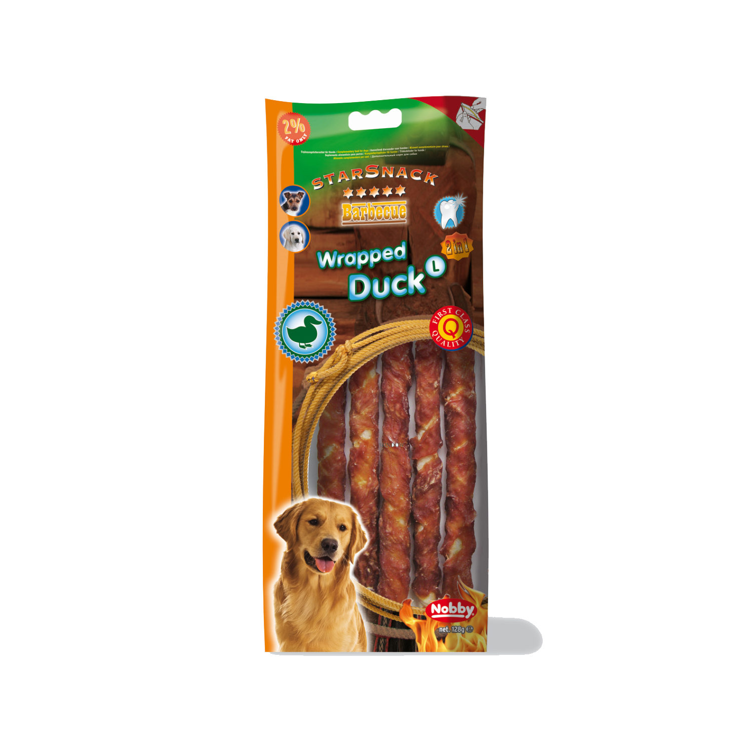 Nobby Starsnack - Duck Wrapped - L