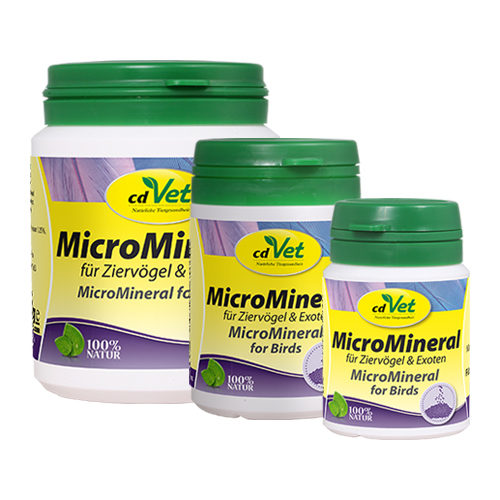 cdVet MicroMineral Ziervögel & Exoten - 150 g