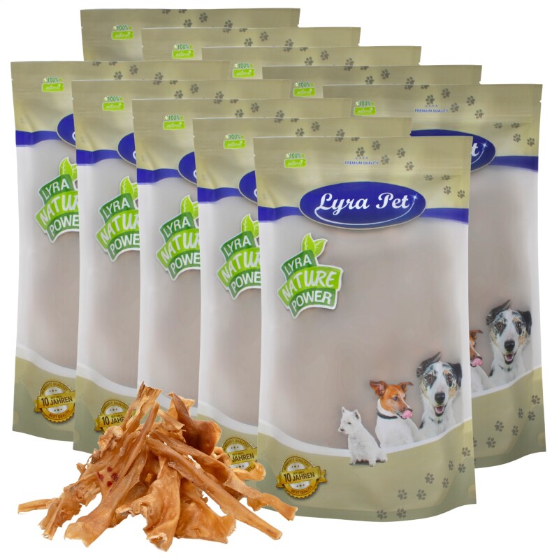 Lyra Pet Lammkopfhaut dunkel 10 kg