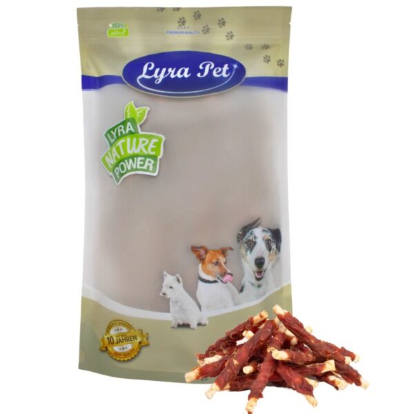 Lyra Pet Kaurollen m. Entenbruststreifen 1 kg