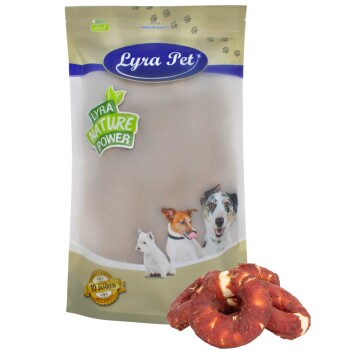 Lyra Pet Kauringe mit Entenbruststreifen 1 kg