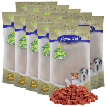 Lyra Pet Entenfleischwürfel mit Fisch 10 kg