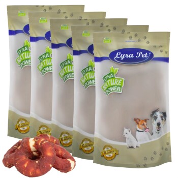 Lyra Pet Kauringe mit Entenbruststreifen 5 kg