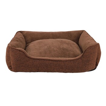 Lionto Hundebett meliert braun S