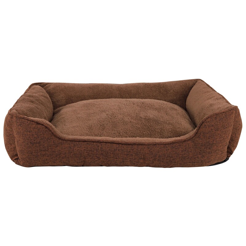 Lionto Hundebett meliert braun L