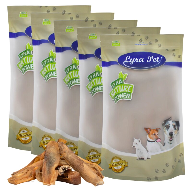 Lyra Pet Rinderkopfhaut goldbraun dunkel 5 kg