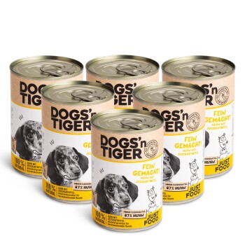 Dogs'n Tiger Fein gemacht! 6x400 g