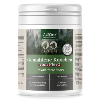 AniForte BARF-Line Gemahlene Knochen vom Pferd 500 g