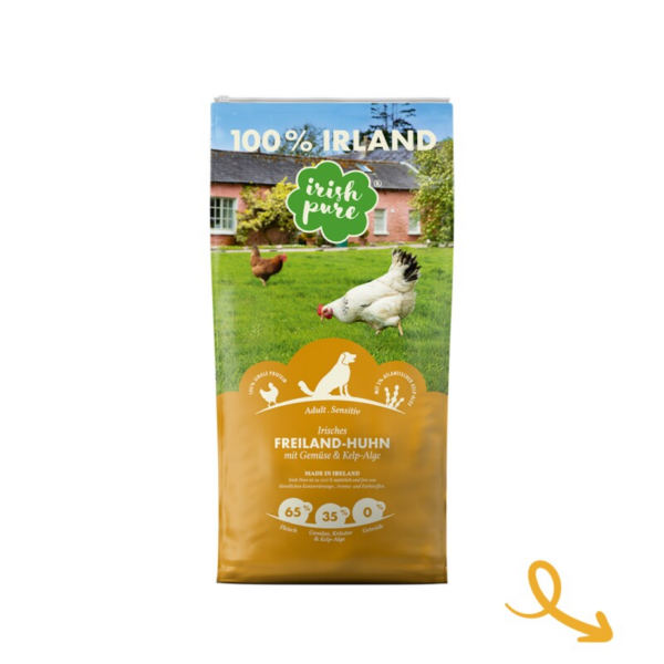 Irish Pure Adult - Huhn + Gemüse & Kelp 4 kg