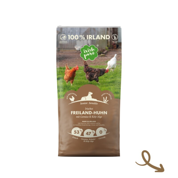 Irish Pure Senior - Huhn + Gemüse & Kelp 12 kg