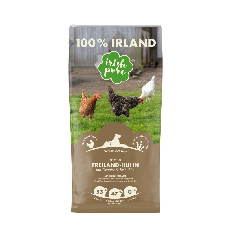 Irish Pure Senior - Huhn + Gemüse & Kelp 1