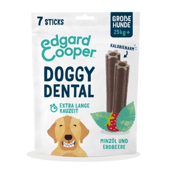 Edgard & Cooper Dental Sticks Erdbeere Minze L