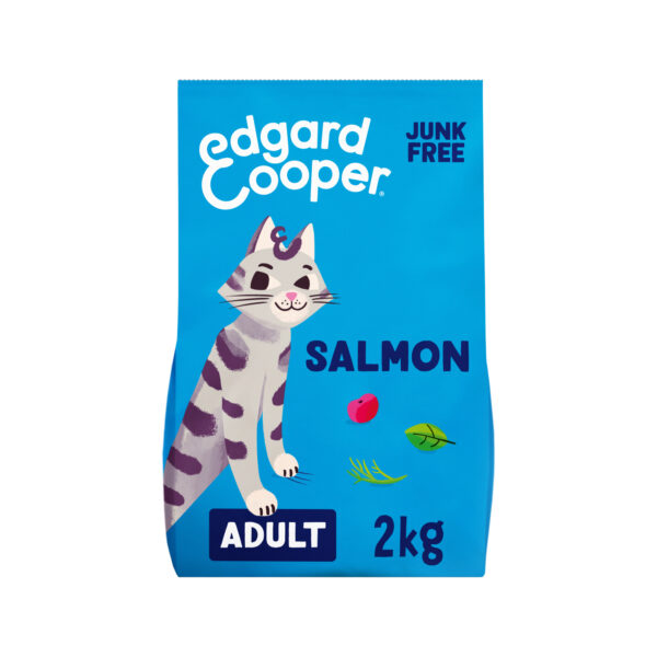 Edgard & Cooper Adult Cat - Atlantischer Lachs - Stückchen - 4 kg