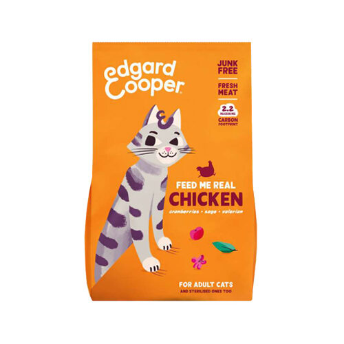 Edgard & Cooper Erwachsene Katze - Huhn aus Freilandhaltung - 325 g