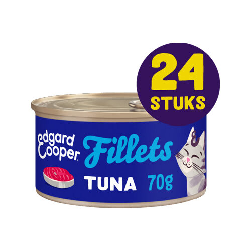 Edgard & Cooper - Wild Caught Pacific Tuna & Chicken Fillets - 24 x 70 g