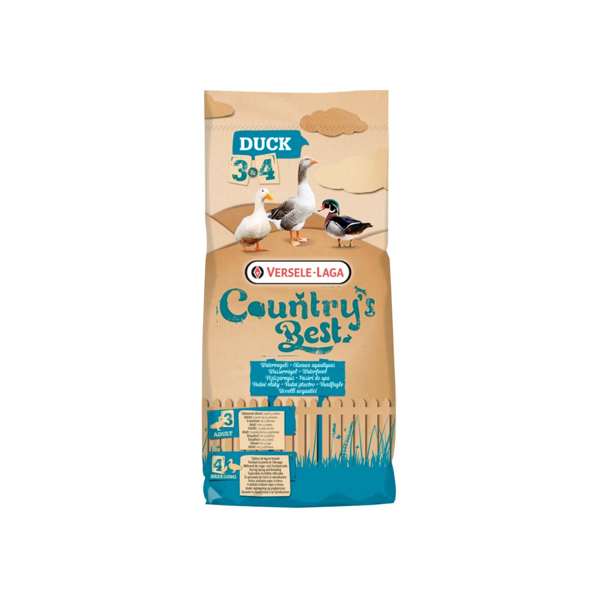 Versele-Laga Country's Best Duck 4 Pellet - 20 kg