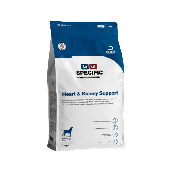 SPECIFIC Heart & Kidney Support CKD Hundefutter - 7 kg