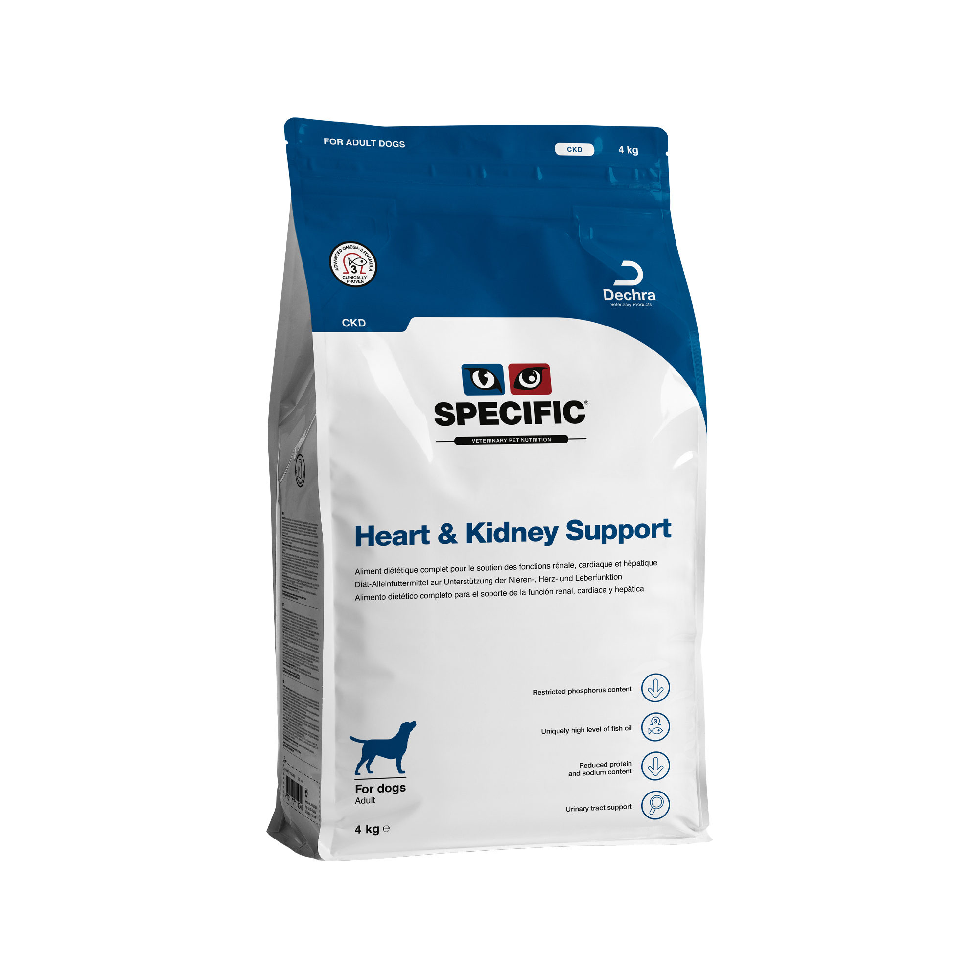 SPECIFIC Heart & Kidney Support CKD Hundefutter - 7 kg