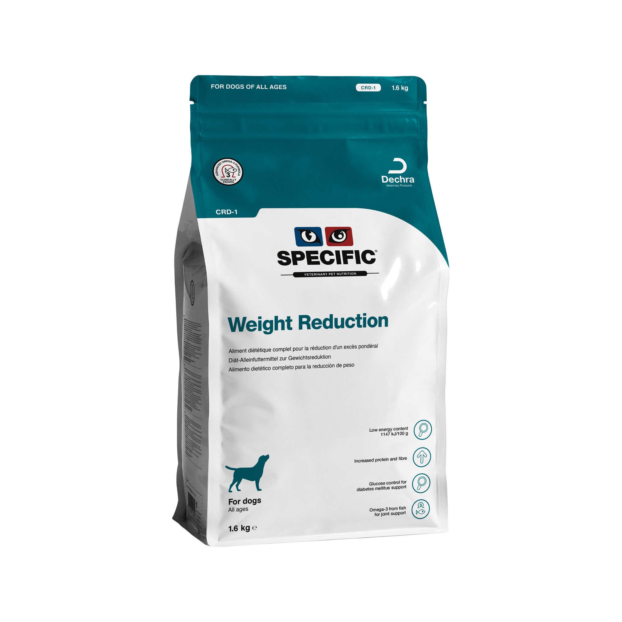 SPECIFIC Weight Reduction CRD-1 Hundefutter - 6 kg